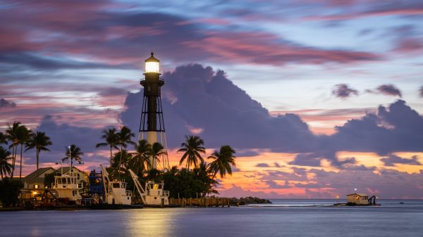 Florida Sunrise Lighthouse Photo